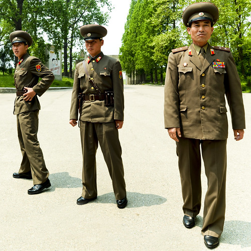 dmz north korea. DMZ North Korea army - Colonel