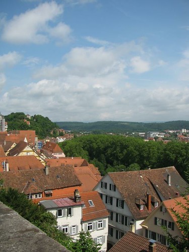 view from the castle