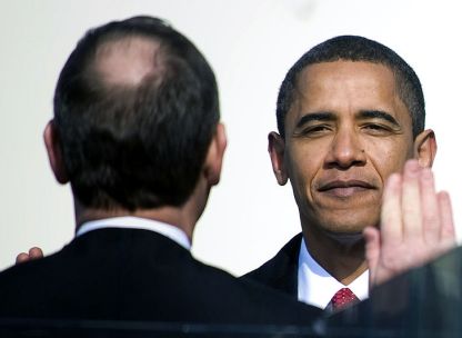 Barack Obama Takes The Oath of Office of President