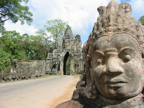 Toegangspoort tot Angkor Thom