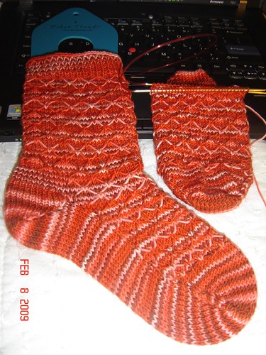 Leyburn Socks in Socks that Rock "Dragondance"