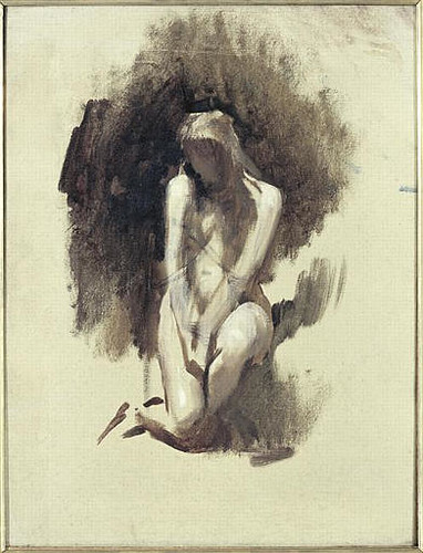 Léon Bonnat (French, 1833-1922) Study of female nude. Musée dOrsay