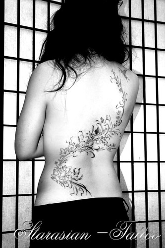 Starasian Tattoo Art flower