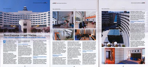 Reportaje en revista Canal Contract · Hotel Eurostars Grand Marina