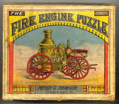 Victorian Fire Engine Puzzle by Mirror Image Gallery