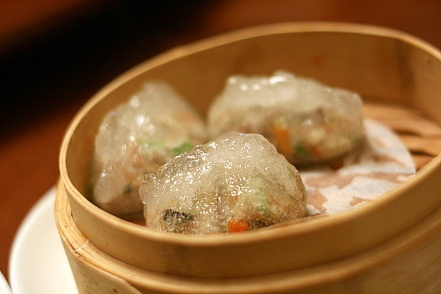 Steamed dumplings Teochew style (S$3.90)