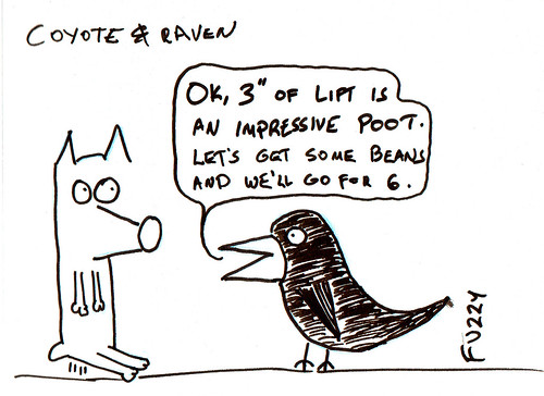 366 Cartoons - 081 - Coyote and Raven