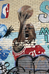 NYC - LES: Sports Mural - Michael Jordan
