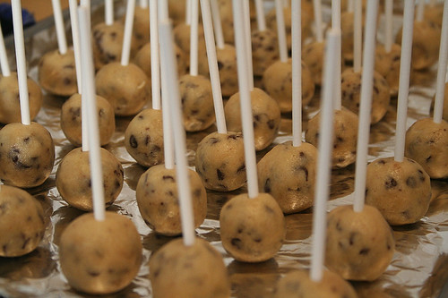 pre-chocolate balls