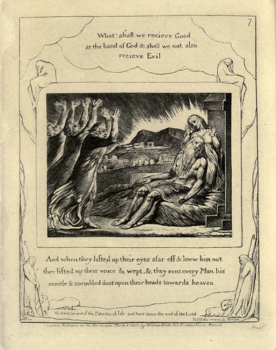 003- El libro de Job-William Blake 1825