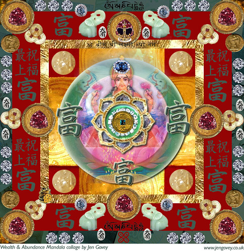 Lakshmi Mandala of Wealth and Abundance