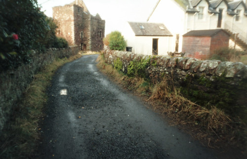 Castle lane through a pinhole 14Jan09