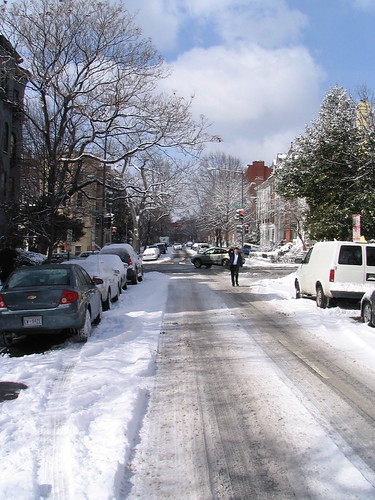 R Street after the Snow