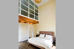 Master suite; loft study overlooks