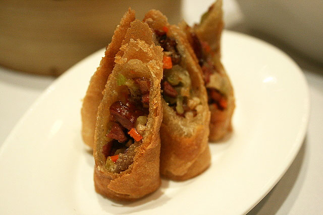 Spring Roll with Smoked Duck