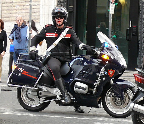 Carabinieri Motorcycle Escort a photo on Flickriver
