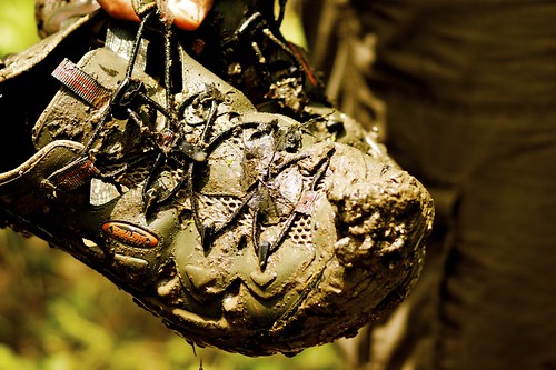 Dirty shoes by David Ensor, on Flickr