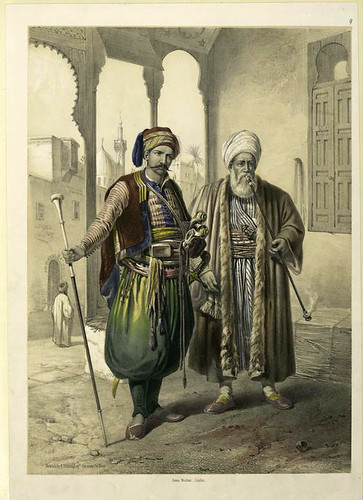 Jenizaro y mercader 1851