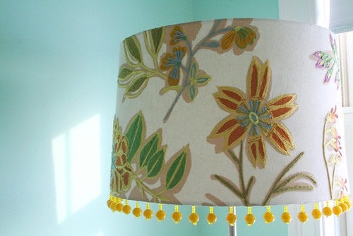 Another lampshade in nursery