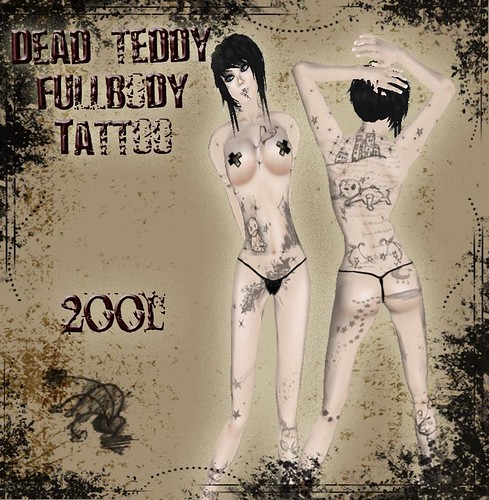 Dead Teddy Tattoo Jacket, Shirt,