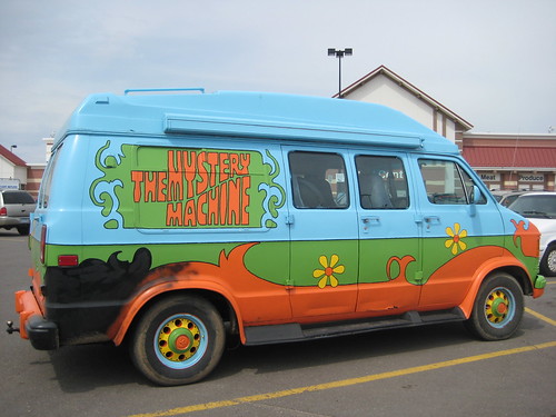 Scooby Doo's Mystery Machine Travels with Children by minnemom