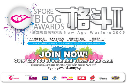 Singapore Blog Awards 2009