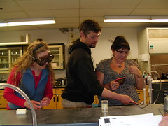 Ellen, Brooks and Maggie with HyTEC fuel cell kit