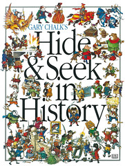 DK Hide And Seek - I created a game in this book, where temporal travelers flit through history looking for valuable objects to sell in their shop at the end of time. Each scene featured cut-away buildings and a cast of thousands.