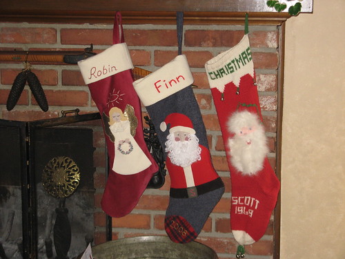 Finn's Christmas stocking