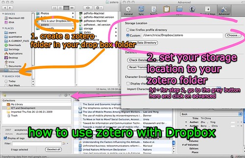 zotero love: how to use dropbox as your backup for zotero by  Tricia Wang 王圣捷.