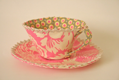 Fabric Teacup