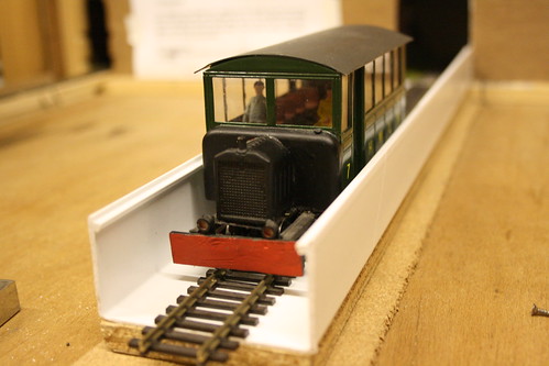 Railcar in new style cassette