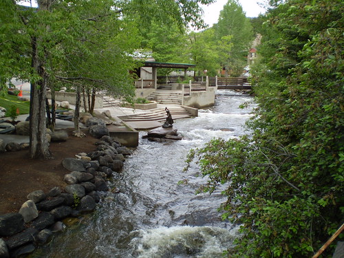 River through Estes Park