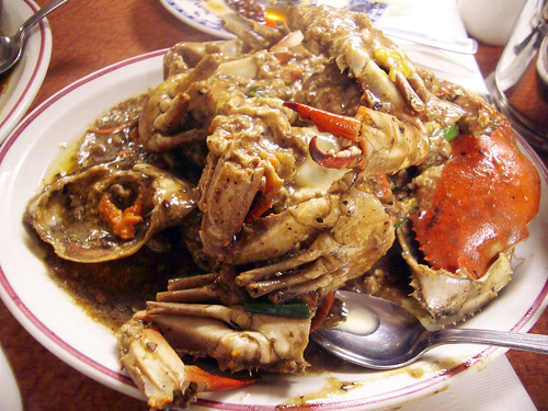 crabs cantonese style @ hop kee