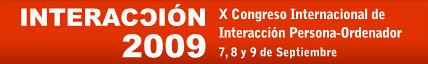 logo congreso Interacción 2009