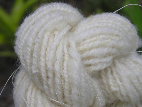 First long-draw yarn