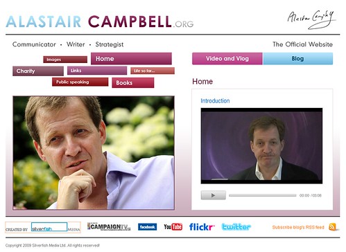 Alastair Campbell Website