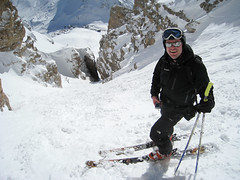 Joel Couloir, Dolomites, Sass Pordoi