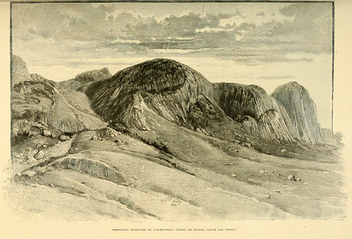 014-Montañas rocasas del Sur-Betsileo-Madagascar finales siglo XIX