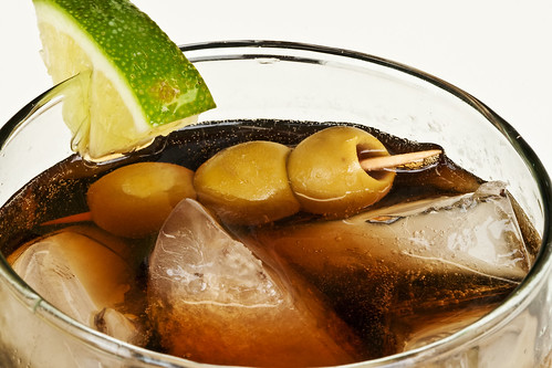 Olives in your coke