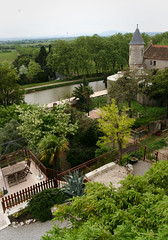 The view from my room in Chateau Ventenac