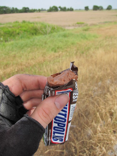 How we eat Snickers