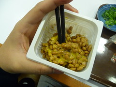 I'll eat natto until I like it! This time, my 3rd, it was almost good!