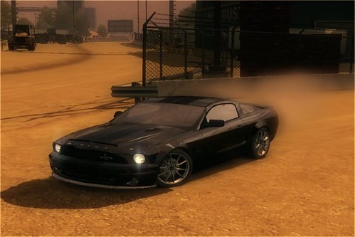 2008 GT500KR in KITT's colors in Need For Speed Undercover-4 by imranbecks