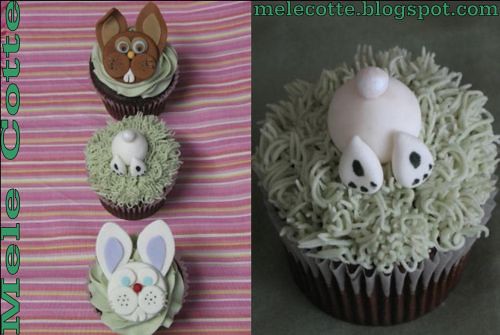 Mele Cotte Easter Cupcakes