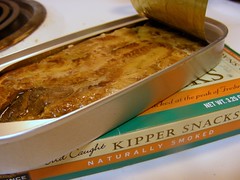 Canned kippers