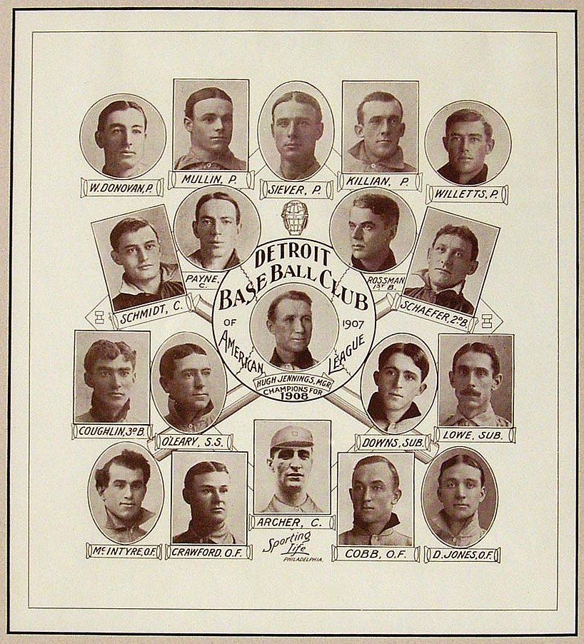 1908 Tigers Team W601