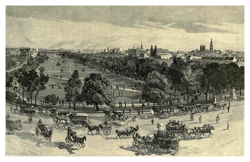 008-Hyde Park en Sydney-Australasia illustrated (1892)- Andrew Garran