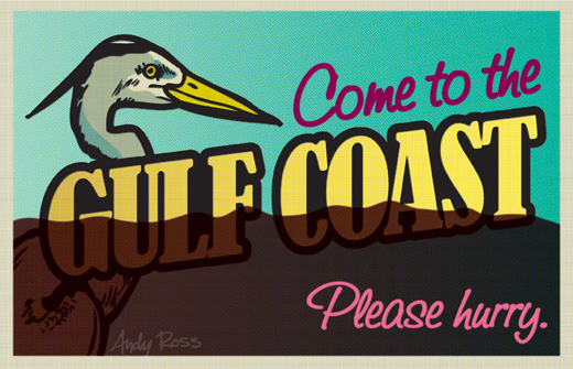 Gulf Postcard