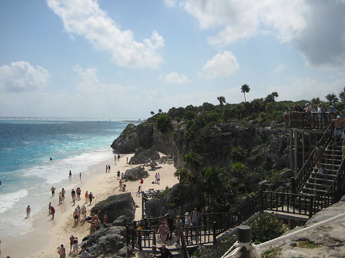 Tulum Mayan Ruins beach